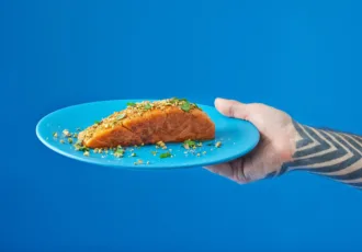 Geprinte vegan zalm met de smaak én structuur van 'echt'.